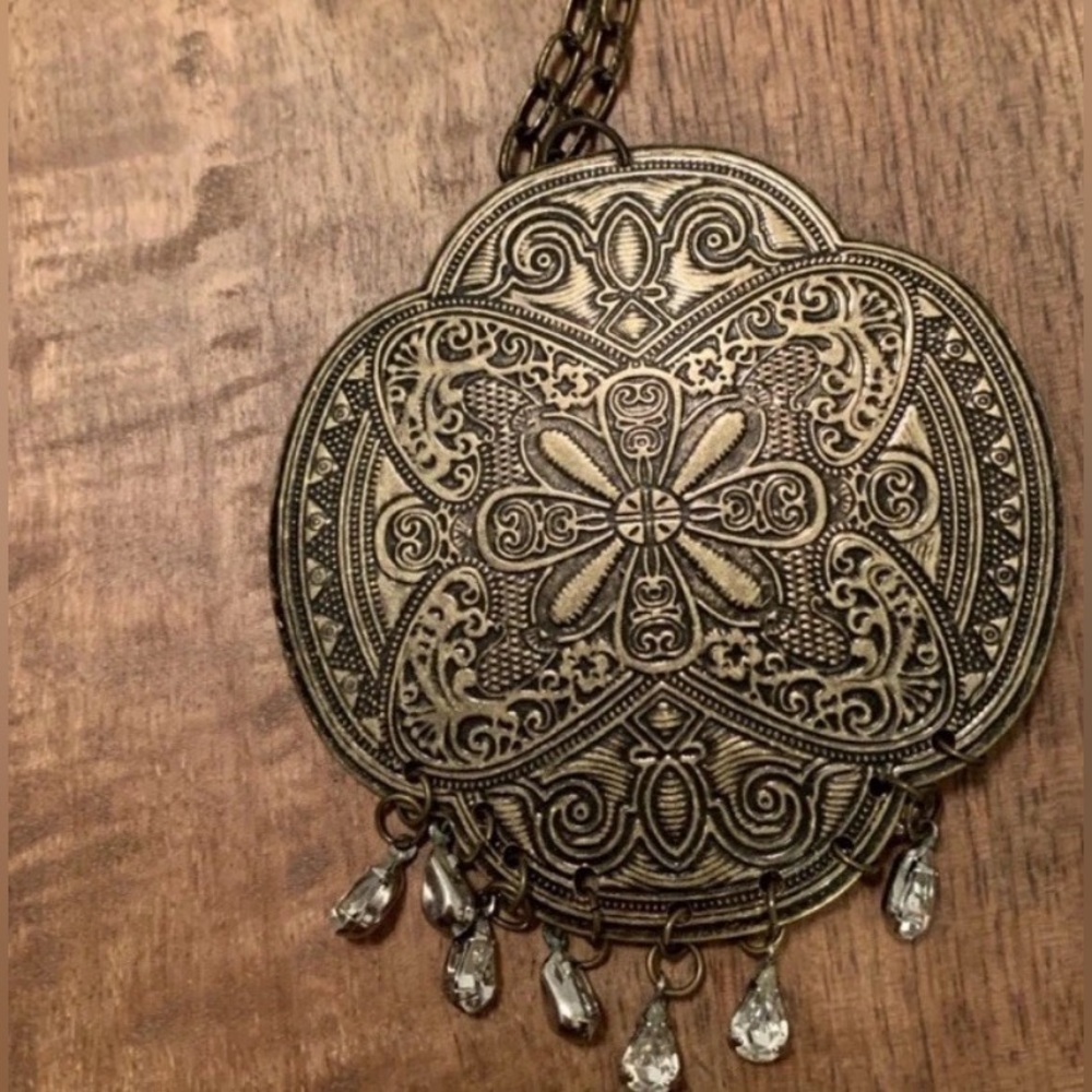 Women’s Unique Bronze Toned Pendant